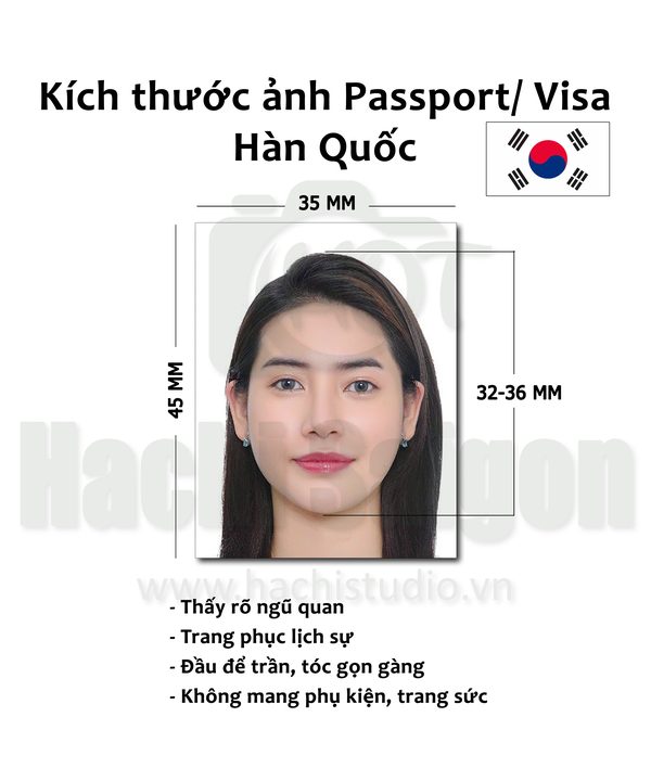 Quy định chụp ảnh Visa mới